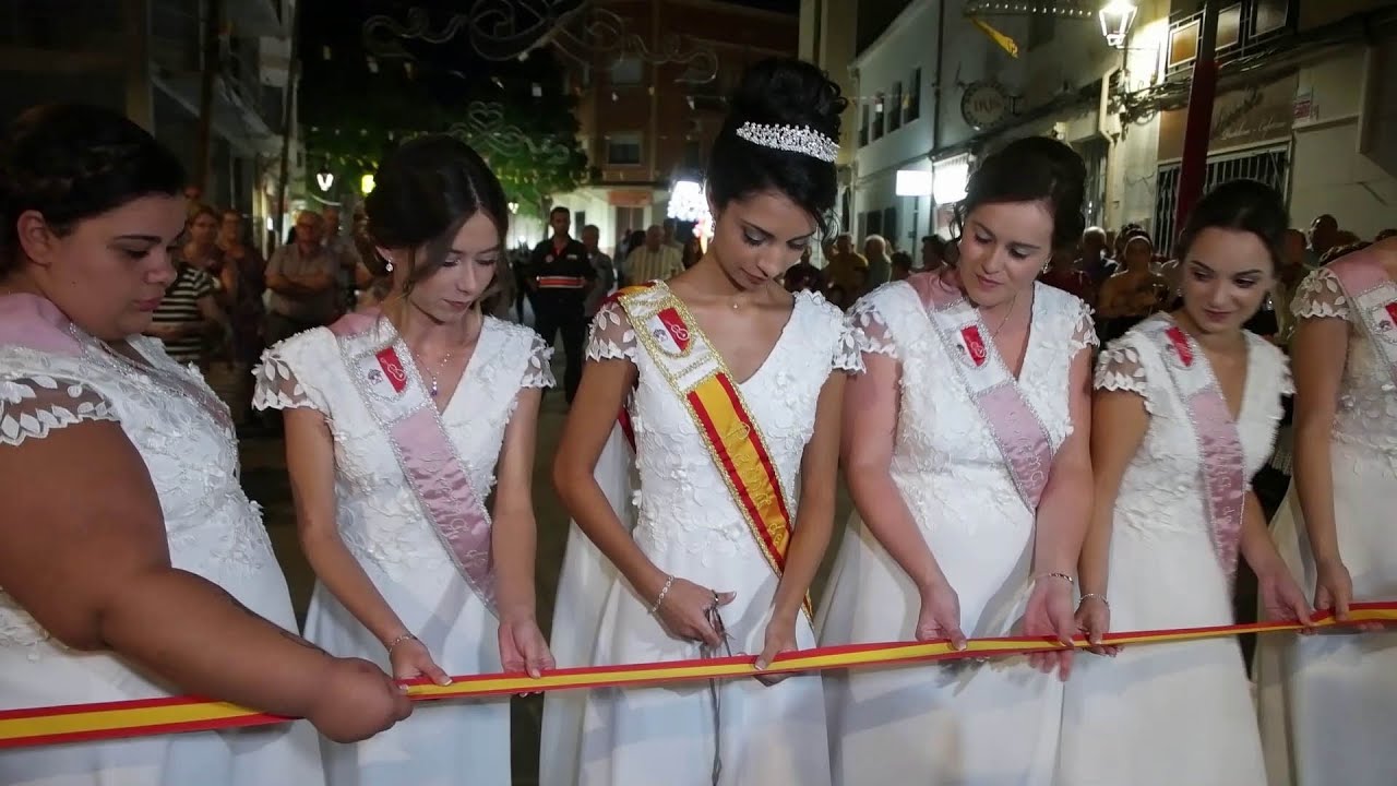 San Bartolomé 2019 Casasimarro: Traslado San Bartolomé, inauguración fiestas y castillo 23/08/2019