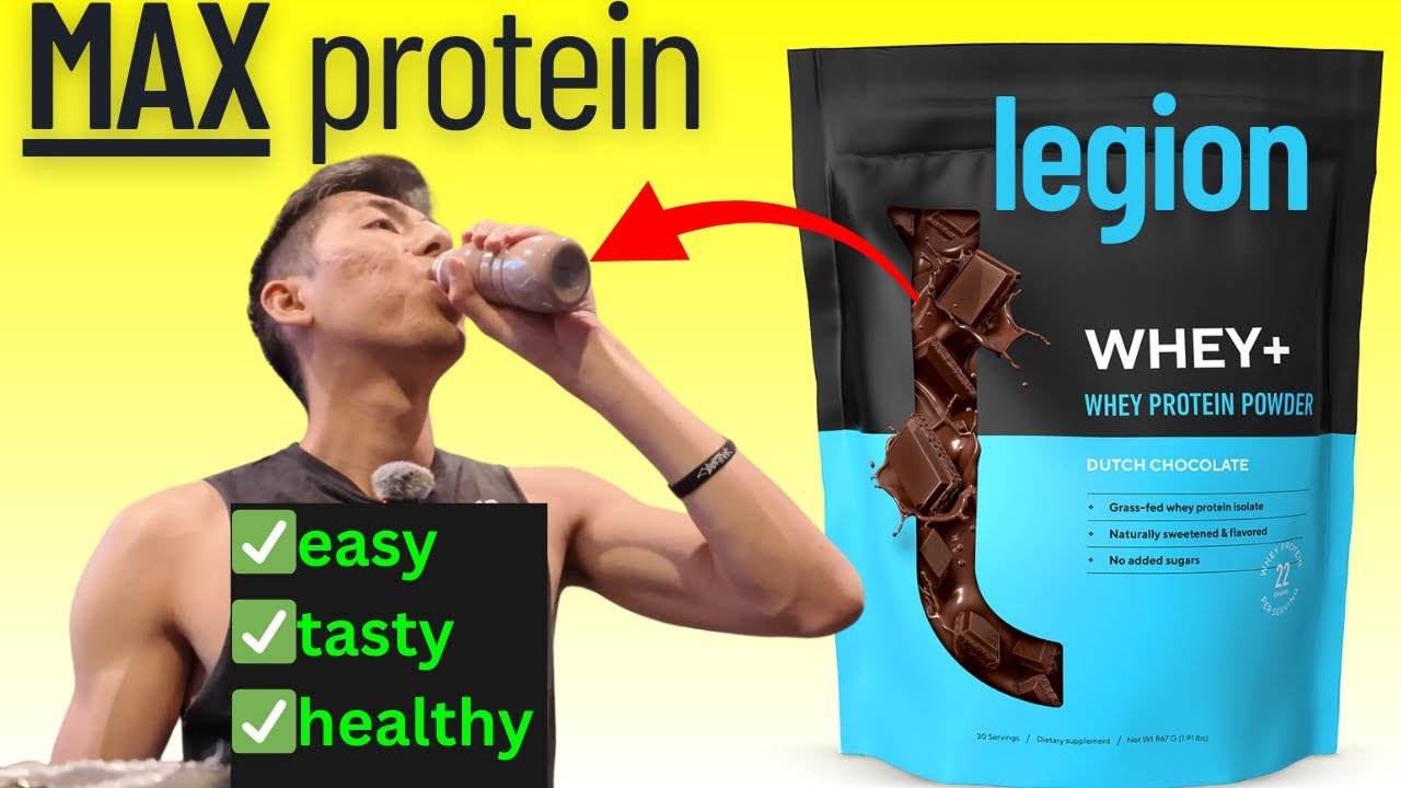 Протеиновый коктейль Power-Up с протеиновым порошком Legion