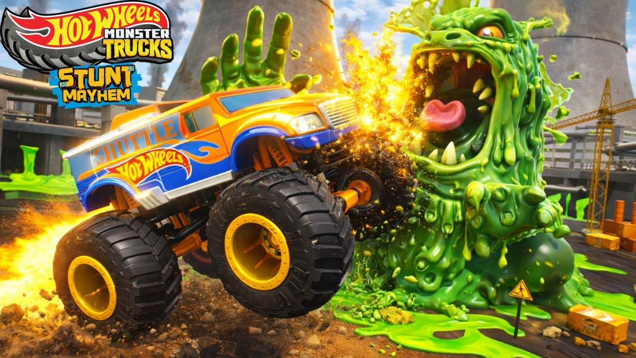 Hot Wheels Monster Truck Stunt Mayhem: Boss Will Run After His Life With Me