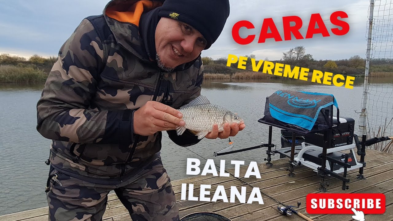 Cum sa prinzi caras pe balta cu retinere Ileana Naipu pe vreme rece-@CezarFidaristu #fishing #caras