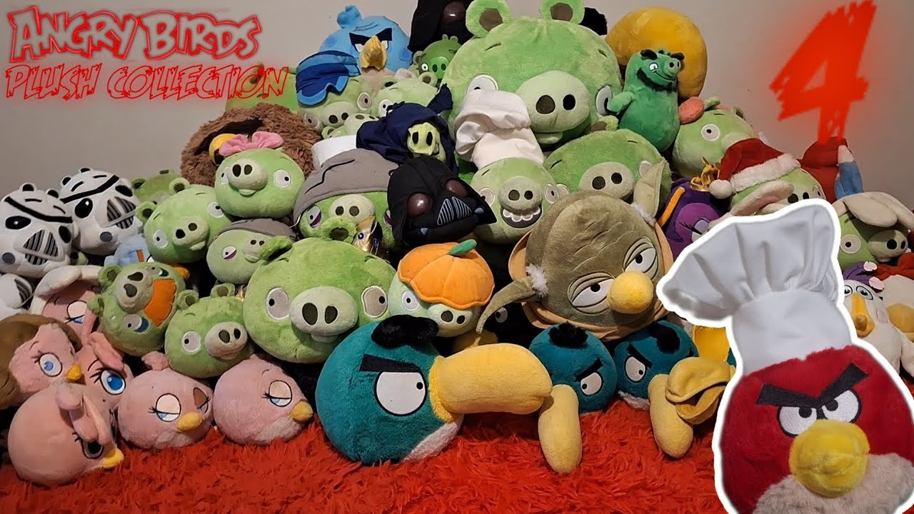 🍒My Angry Birds Plush Collection 4!!!!🍒 (100+)
