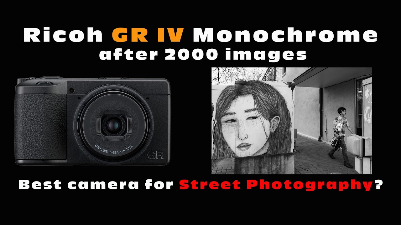 Ricoh GR IV Monochrome: Part 1 the camera. Is it the best camera for street photography?