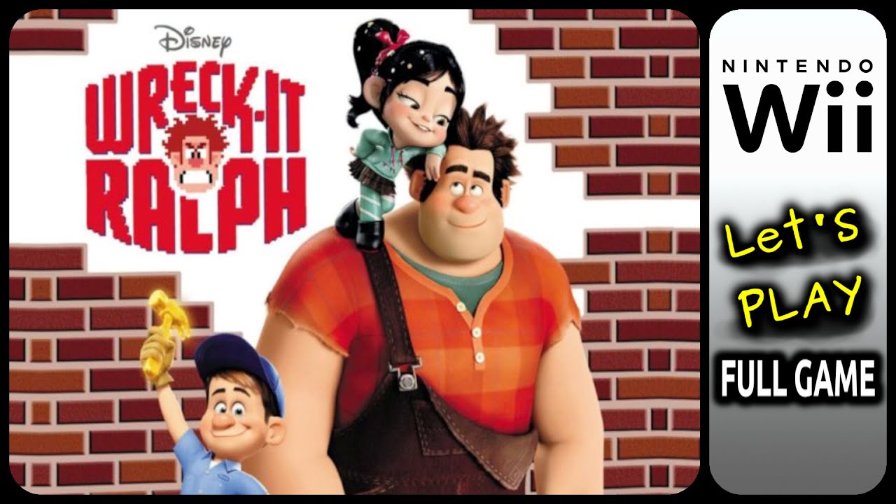 Wreck-It Ralph (Wii) - Let's Play Playthrough