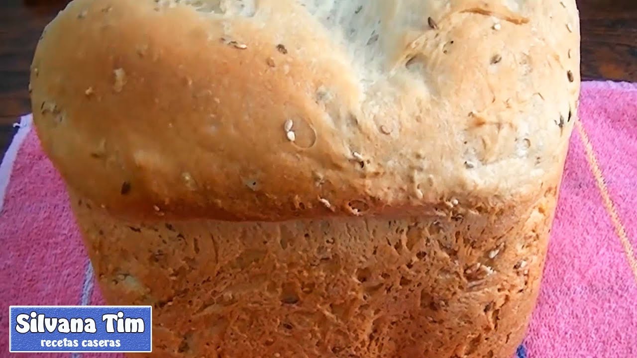 PAN CASERO de Molde Basico en PANIFICADORA. RECETA PARA MAQUINA DE PAN