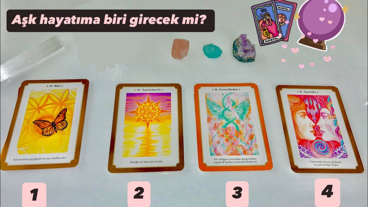 DESTE SEÇ🌙AŞK HAYATIMA BİRİ GİRECEK Mİ? EVET/HAYIR AÇILIMI? 💖🌈🫶🏻🪬 Kartların önerisi🫶🏻