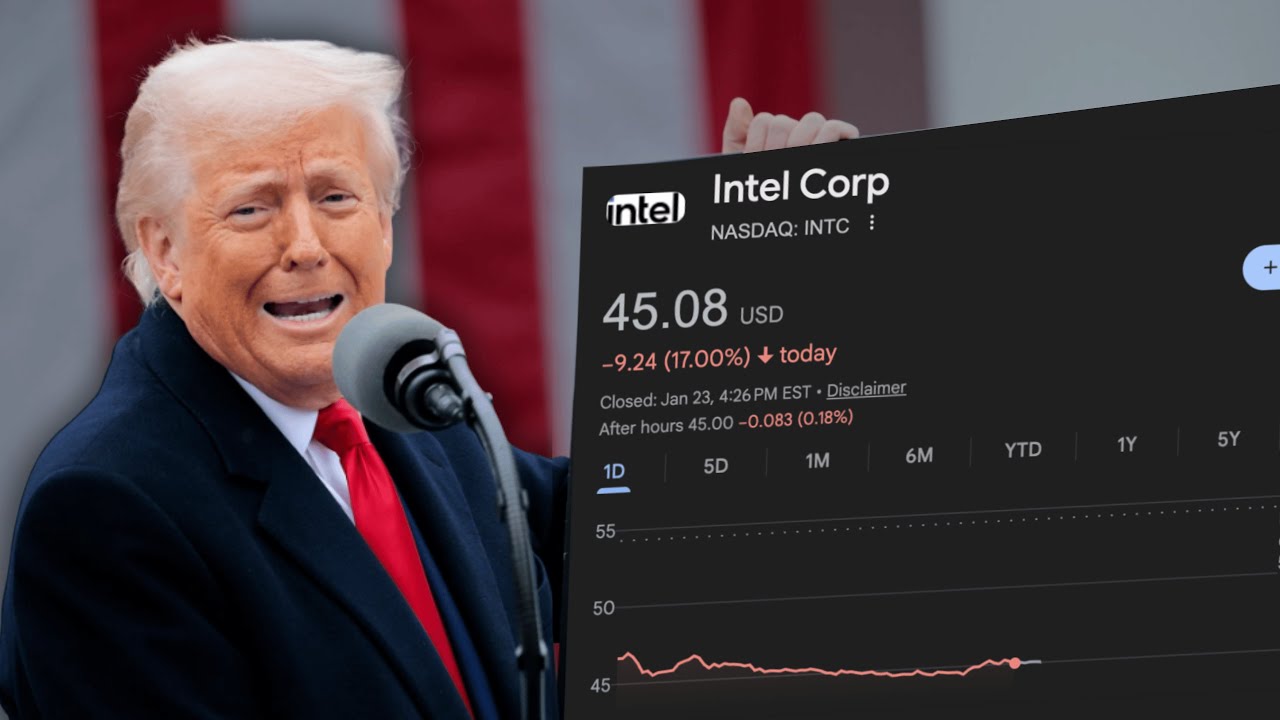 Intel is a Massive Government Bailout (and it's comical...)