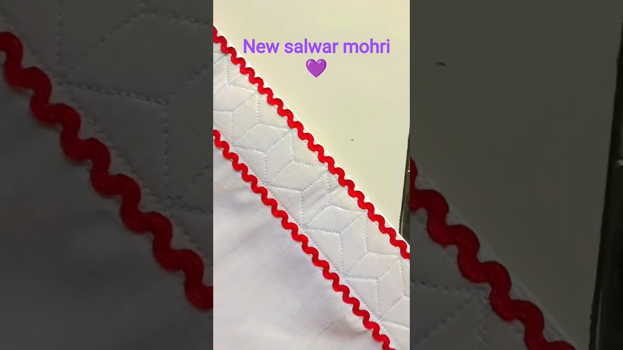 New salwar mohri design 💜💜 | Unique salwar pocha design