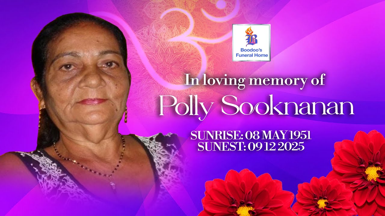Celebrating The Life Of Polly Sooknanan