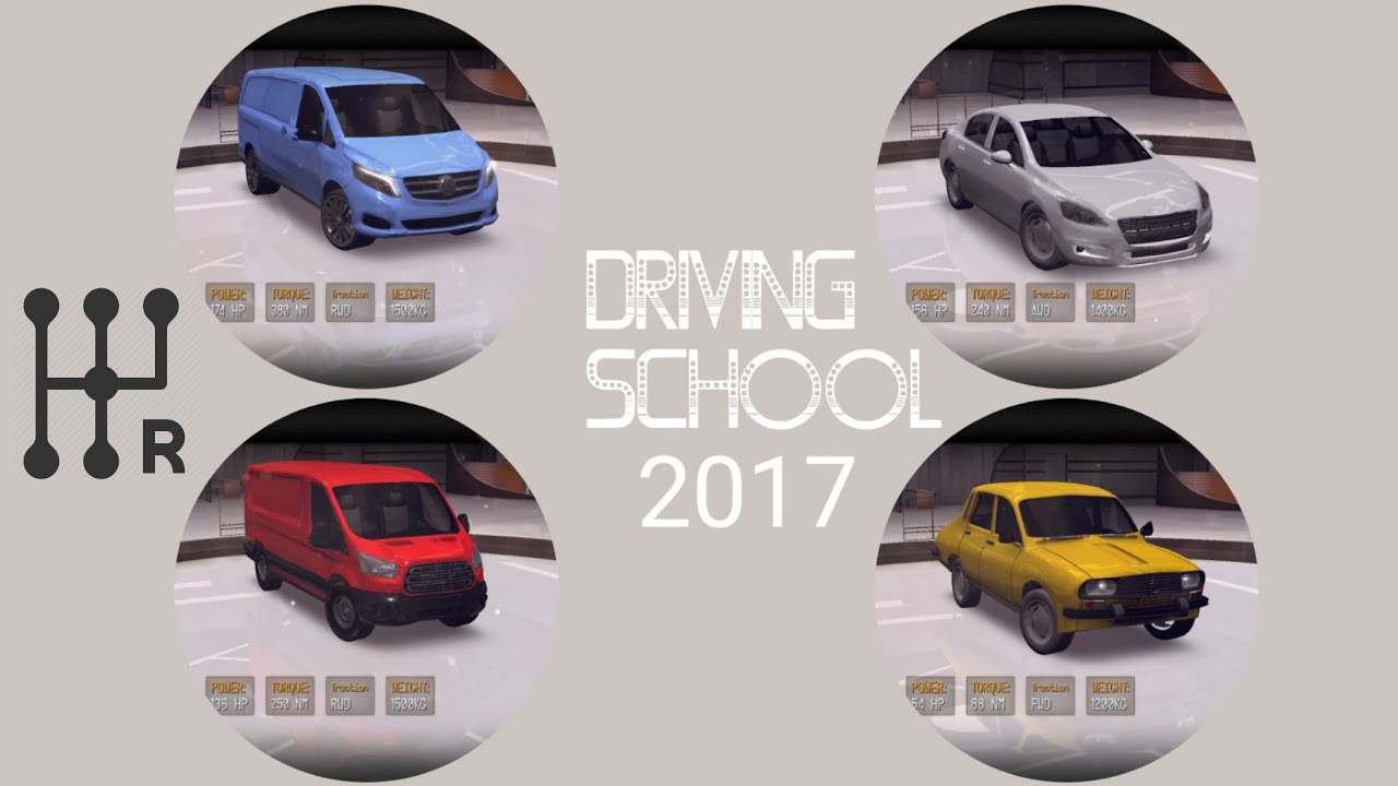 Driving School 2017 - MANUAL TRANSMISSION WITH CLUTCH MODE GamePlay HD