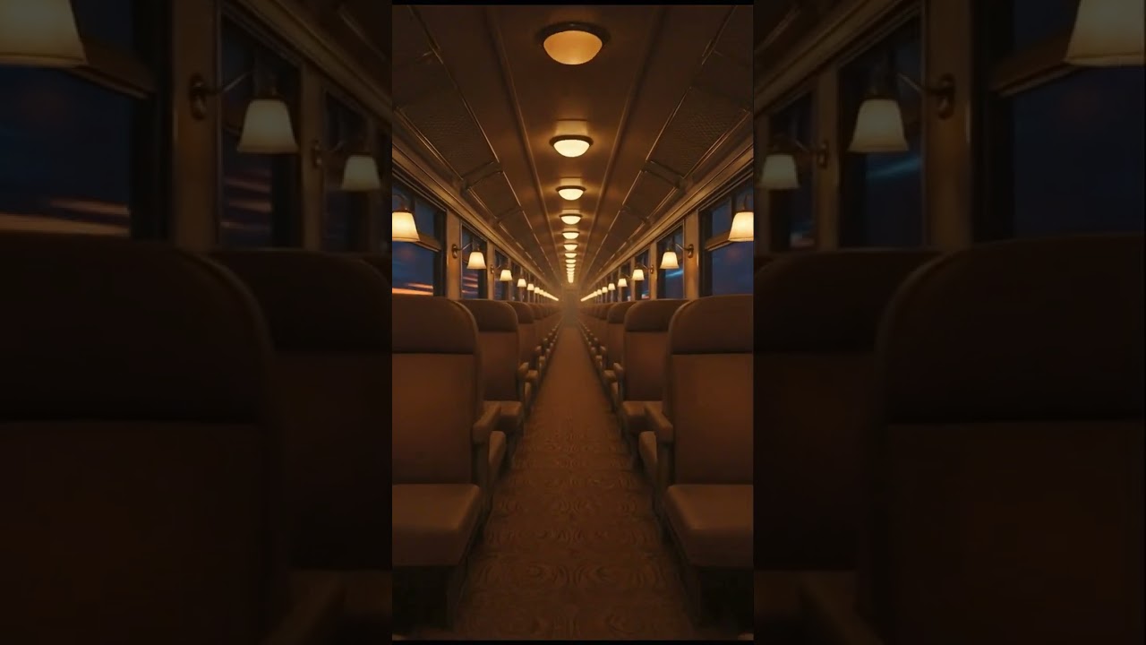 Night Train Ambience for Sleep 