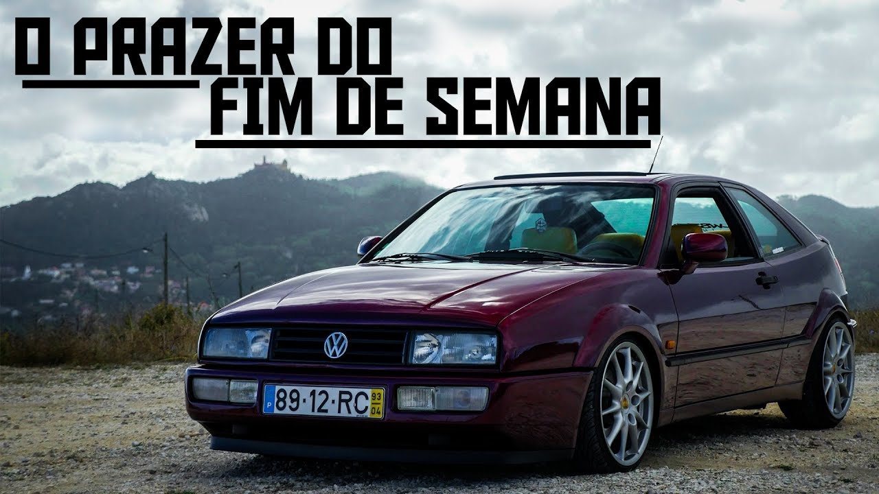 O PRAZER DO FIM DE SEMANA - VW CORRADO