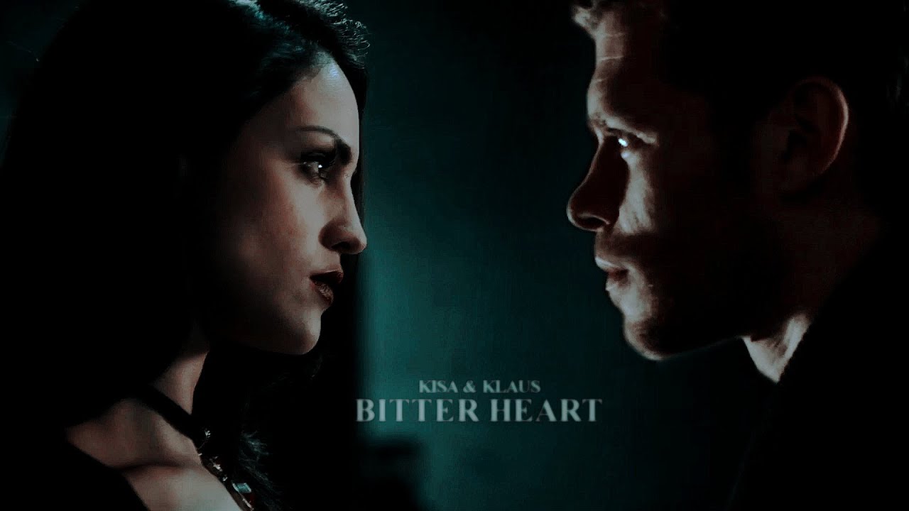 with my bitter heart.