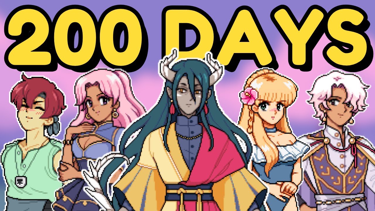 I played over 200 Days of the NEW Fields of Mistria Update!