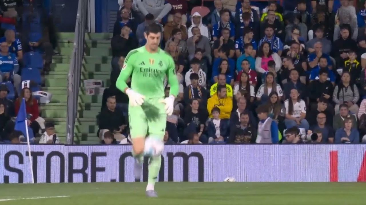 Thibaut Courtois vs Getafe ⚪🚘 | La Liga 2025 | Sharp Reactions  
