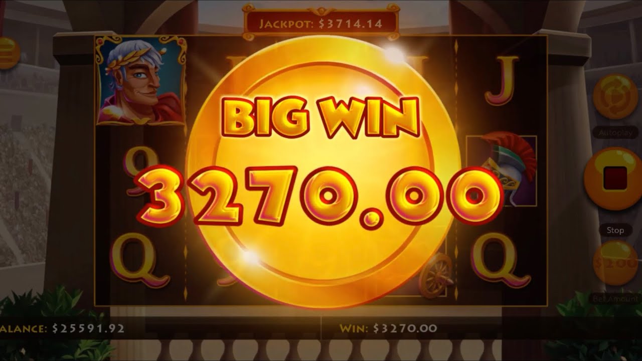 Ignition Casino Caesar&rsquo;s Victory MAX BET Big Win!!!