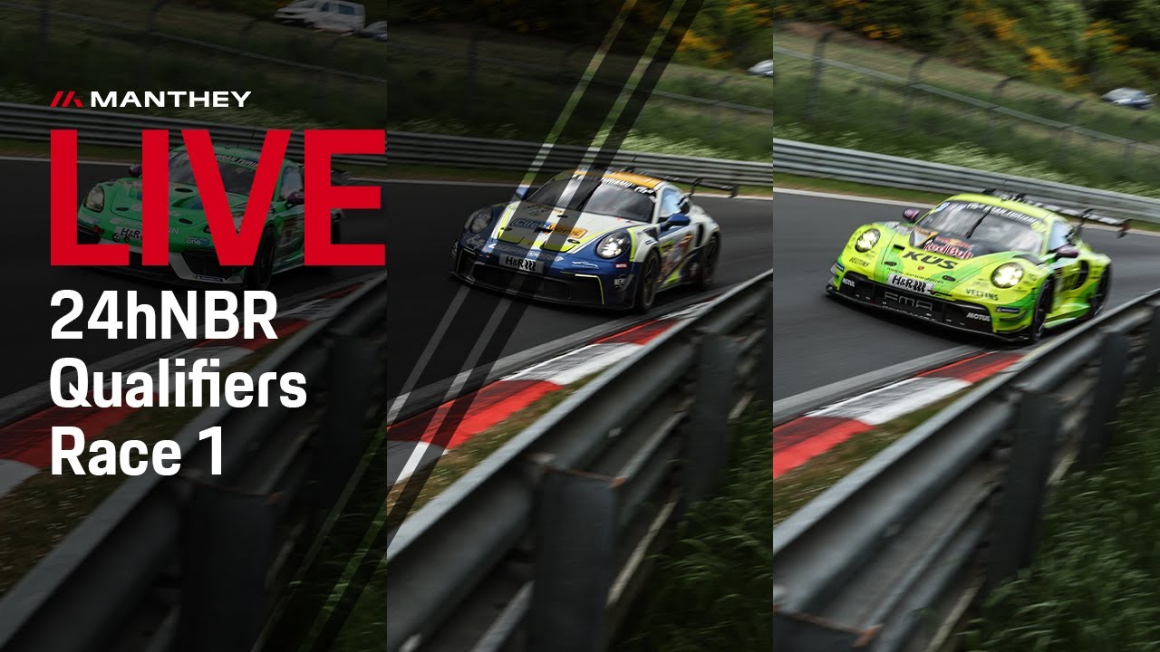 Rennen 1 der ADAC 24h Nürburgring Qualifiers im Livestream