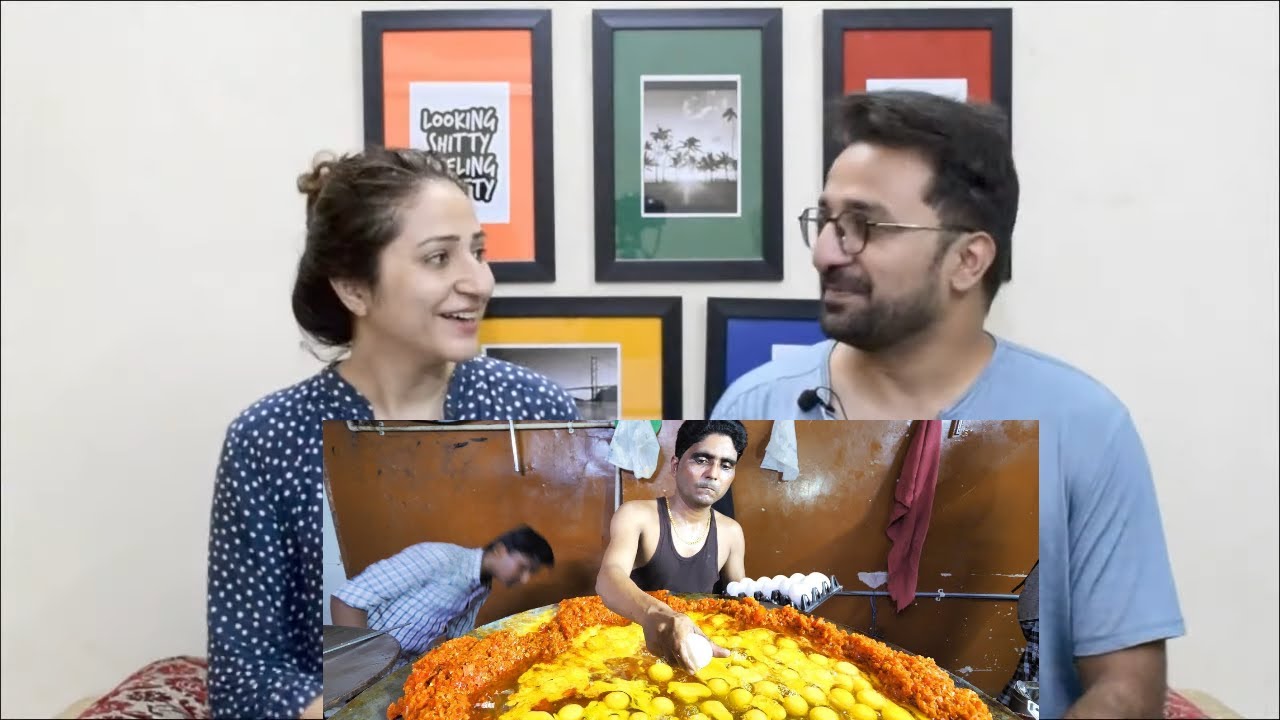 Pakistani Reacts to Indian Street Food - 400 Egg BIGGEST Scrambled Eggs + BEST Seafood in Mumbai