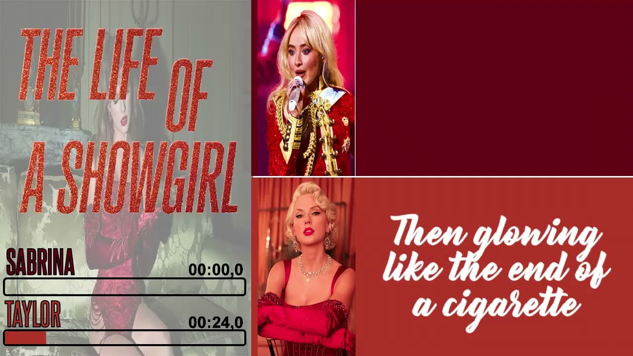 Taylor Swift (feat. Sabrina Carpenter) - The Life of a Showgirl | Line Distribution + Lyrics