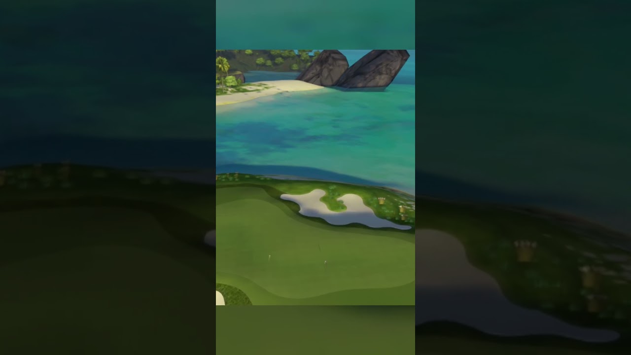 GOLF+ Atolls Cup – Hole 16 Is Beautiful🌴⛳ #Shorts