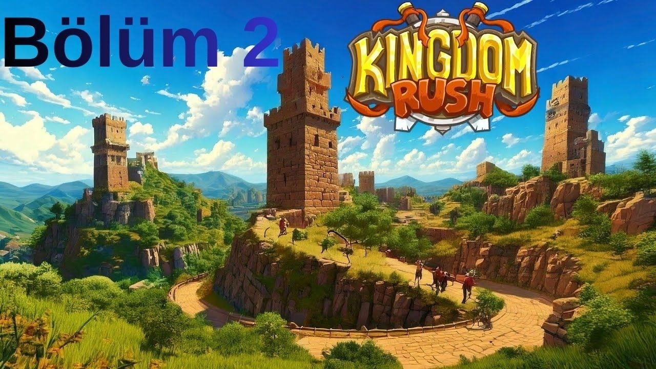 Kingdom Rush Bölüm 2 Her Bölümde Full Okçu Kulesi Yapmak Olmuyor Değişim Yaptık #oyunlar #oyuncu