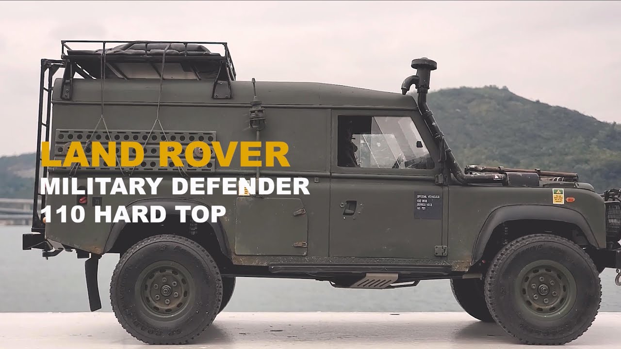 1/10 scale RC - Military Land Rover 110 Hard Top