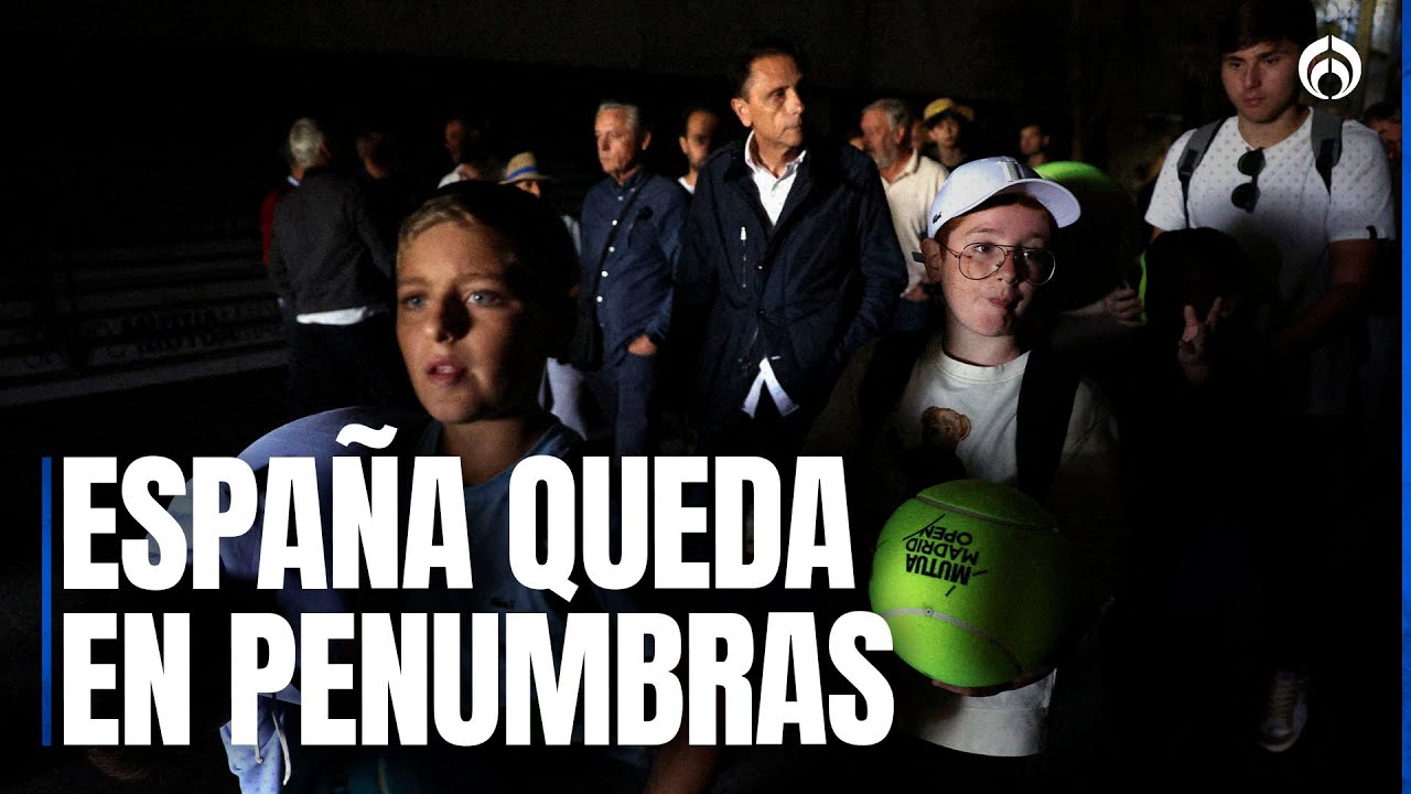 Apagón masivo en España provoca caos en toda la península ibérica