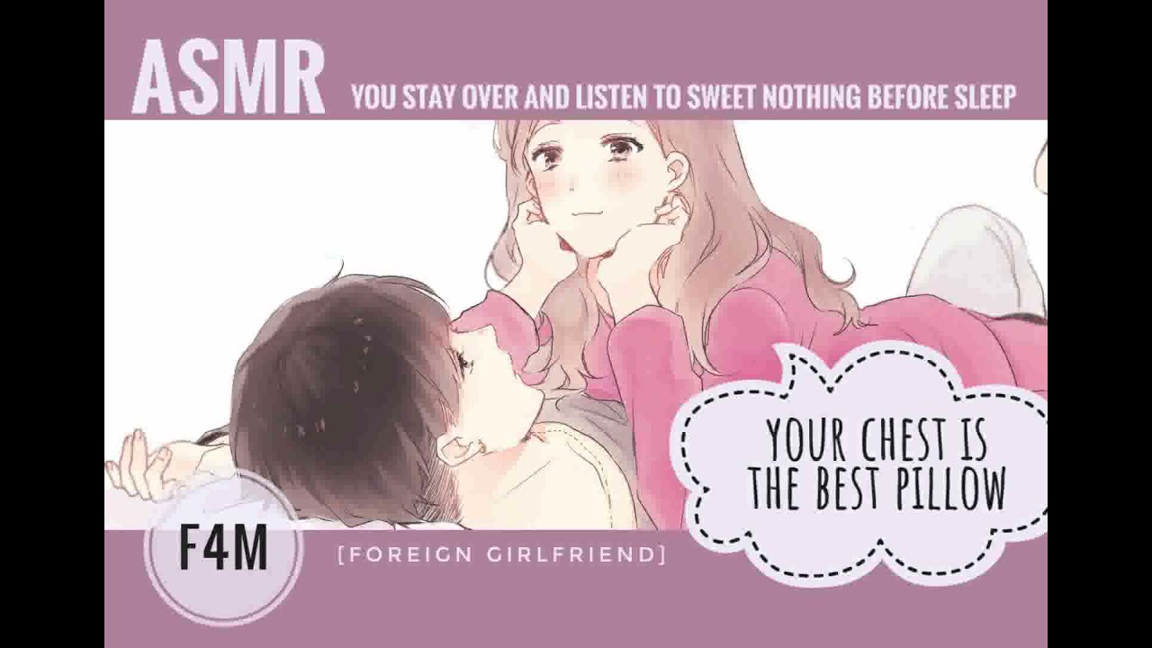 [ASMR] Your chest is the best pillow [girlfriend roleplay] [pillow talk] [sweet nothing] [F4M]