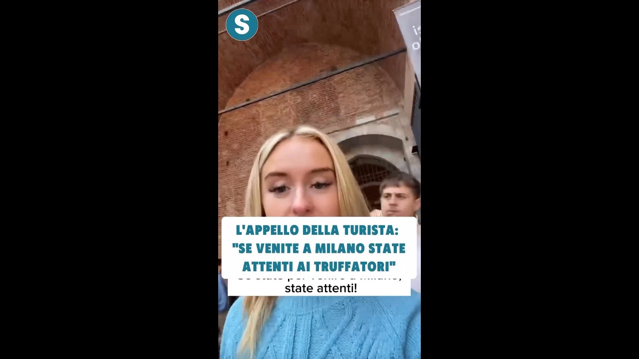 L'appello della turista: 