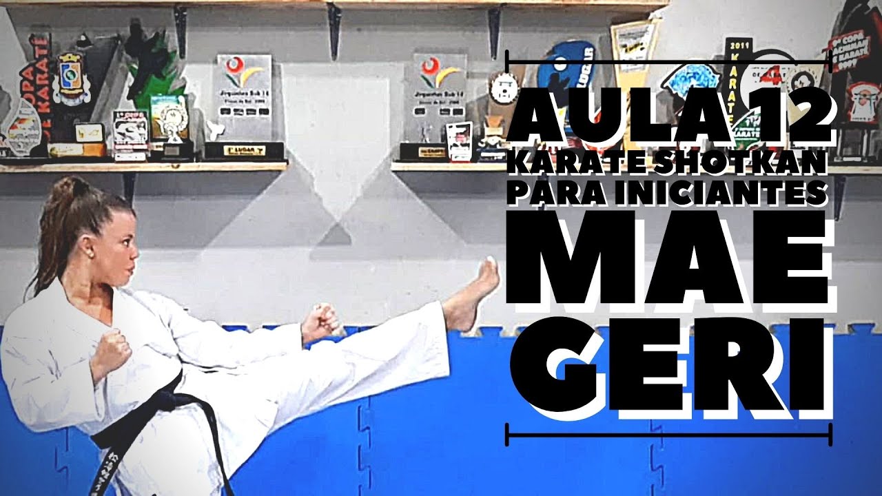 Karate Shotokan para iniciantes - Aula 12 - Mae Geri.