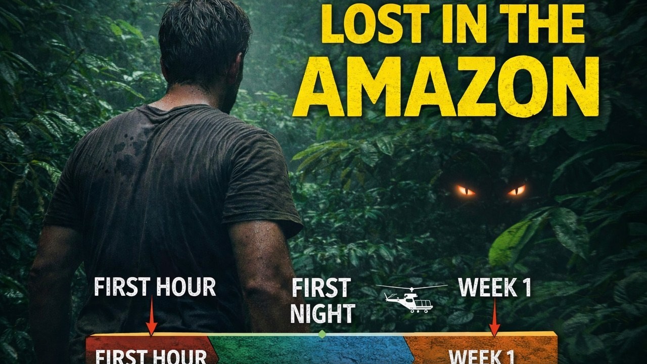 What If You Got Lost in the Amazon Jungle? (Survival Timeline)