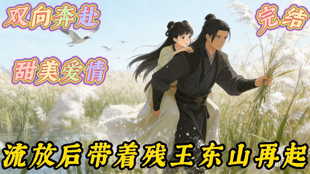 已完结《流放后带着残王东山再起》#双向奔赴 #爱情 #强强联手 #东山再起 #流放 #重生 当姜琳琅醒来时，发现自己正在古代，这一刻她明白了，她穿越了，而且刚嫁给战王殿下不久，就被皇上下旨全家流放了。