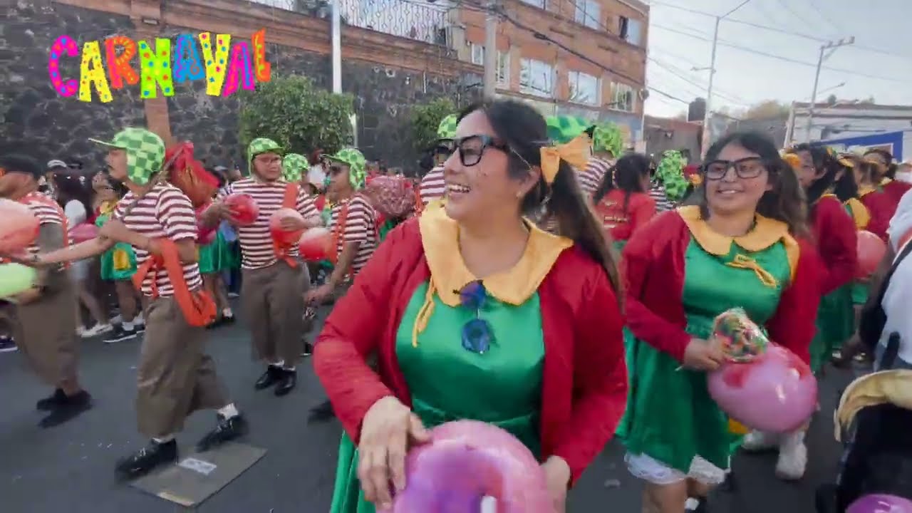 Carnaval San Francisco Tlaltenco Club Juvenil 2026  Gente Bonita 