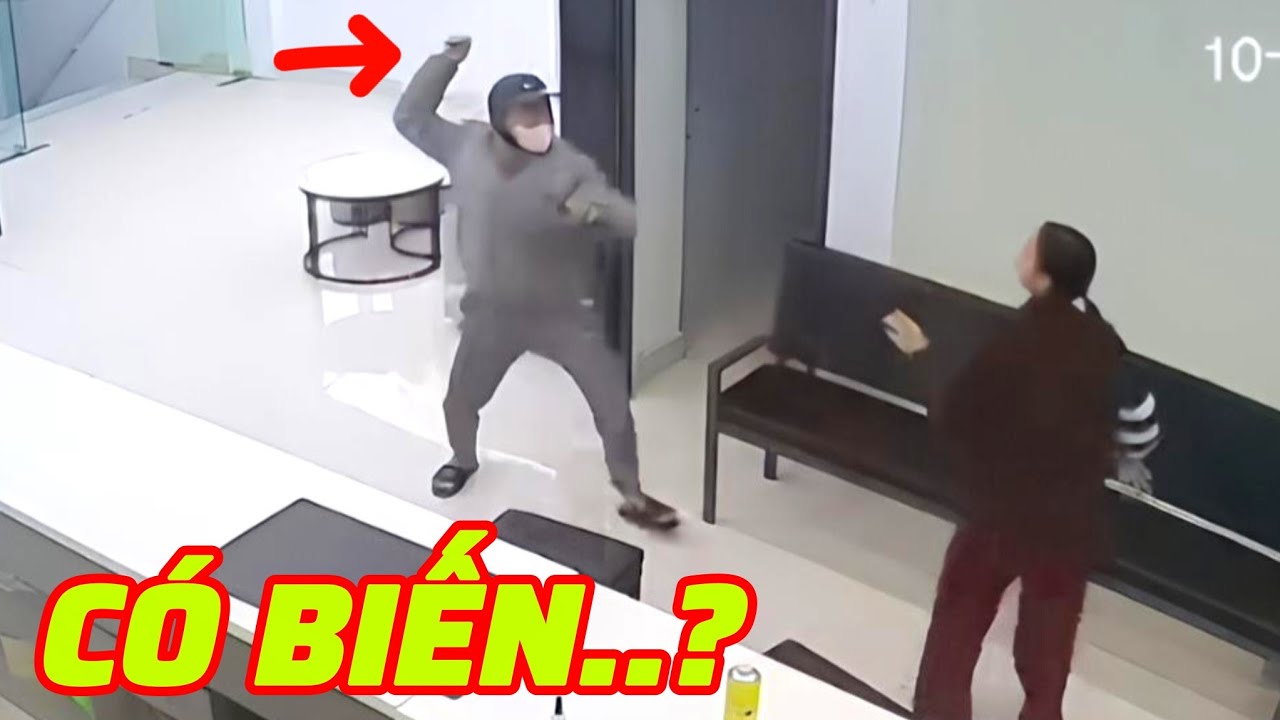 Đối tượng liều lĩnh và chị gái gan dạ xem mà lạnh gáy