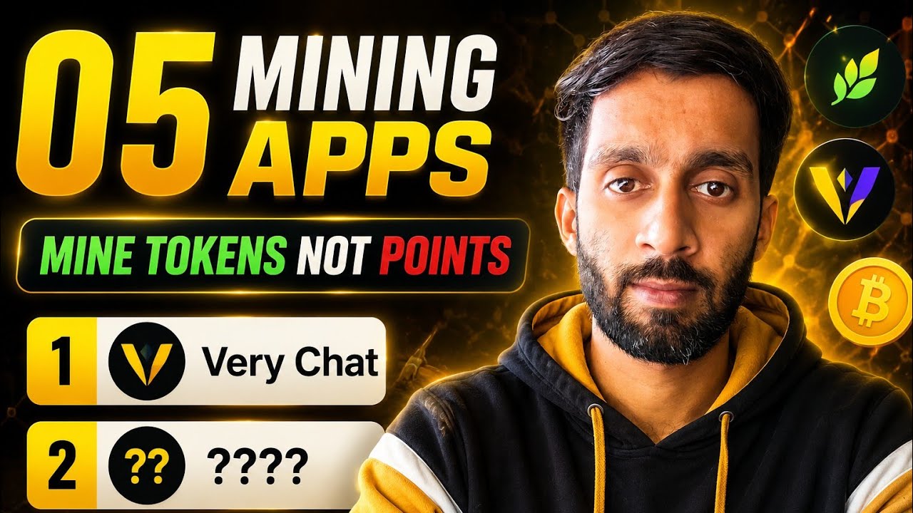 📌05 MINING APPS●MINE TOKENS NOT POINTS🤯VERY CHAT+?? || TOKEN SELL AVAILABLE || NEXT PI MINING !