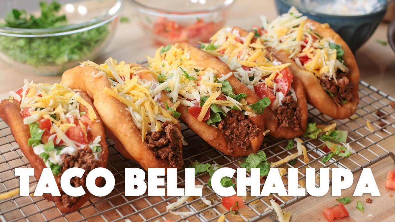 How to make TACO BELL Chalupas
