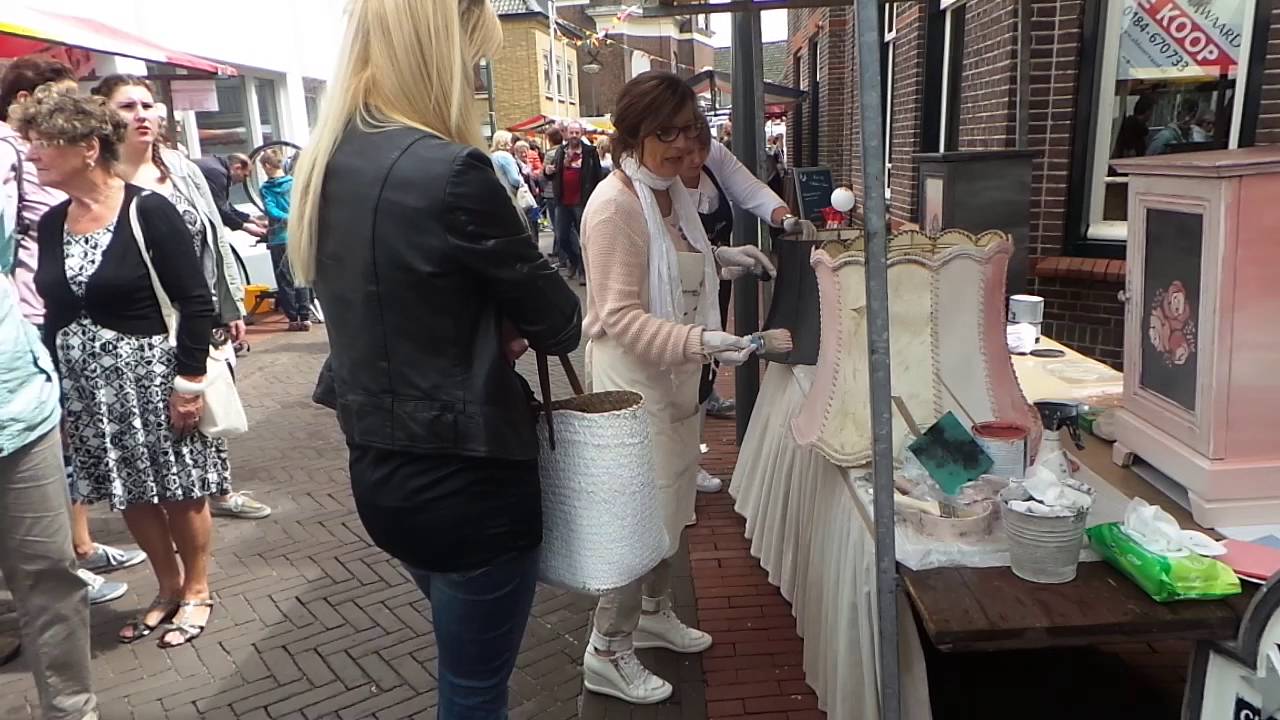 La PéCule, demo Lampenkappen Annie Sloanen