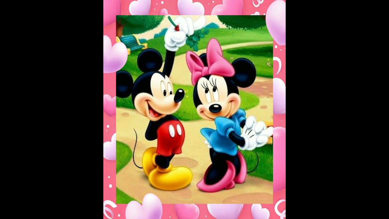 MICKEY X MINNIE SOLAS NO ESTAS ❤❤