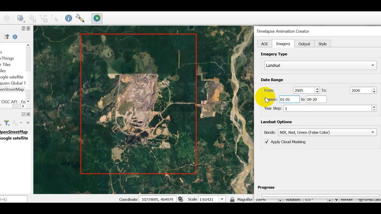 Install and Create Timelapse in QGIS 2026