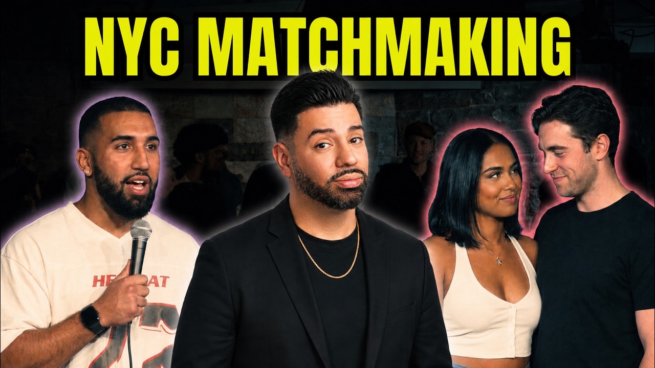 NYC Matchmaking Chaos Ends with an On-Stage Kiss 💋 | Martin Amini | Full Crowd Work