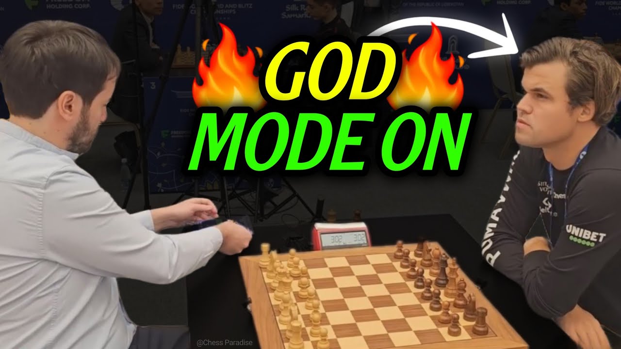 Magnus Carlsen Is In Full God Mode Right Now!!!