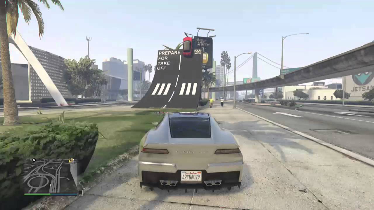 How To Complete Airport Stunt Jumps In GTA 5