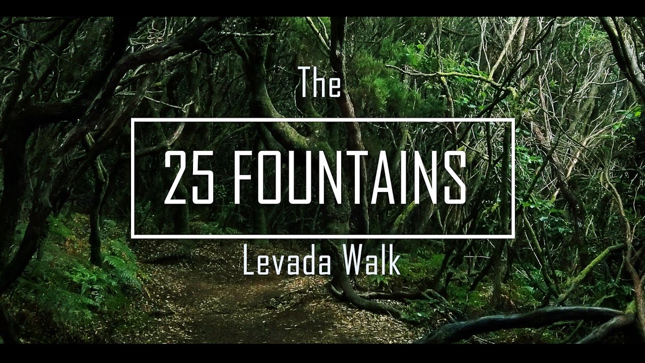 Amazing 25 Fountains Levada Walk - Madeira Island 25 Fontes - 4K