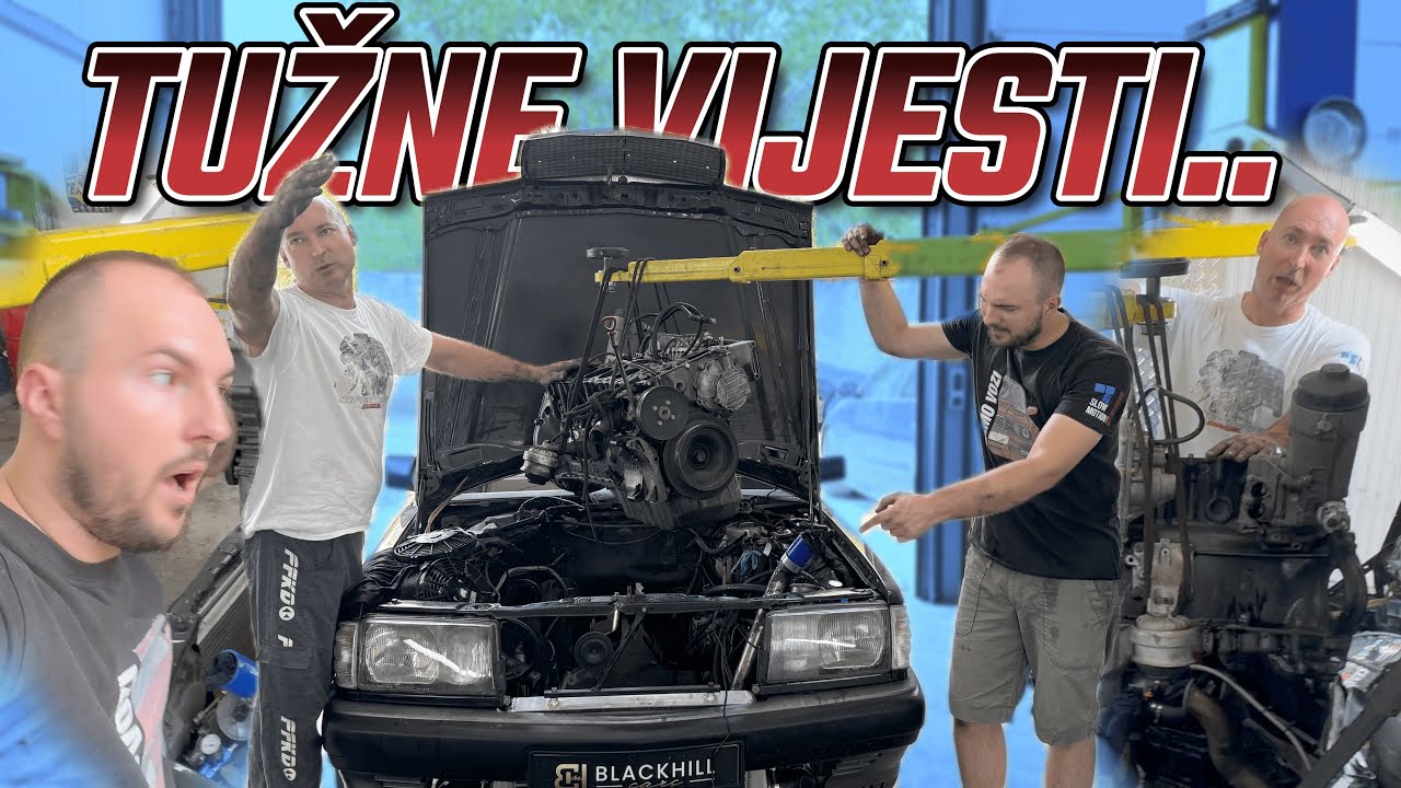500HP MERCEDES 190D CRKAO? MONTIRALI SMO NOVI TURBO..