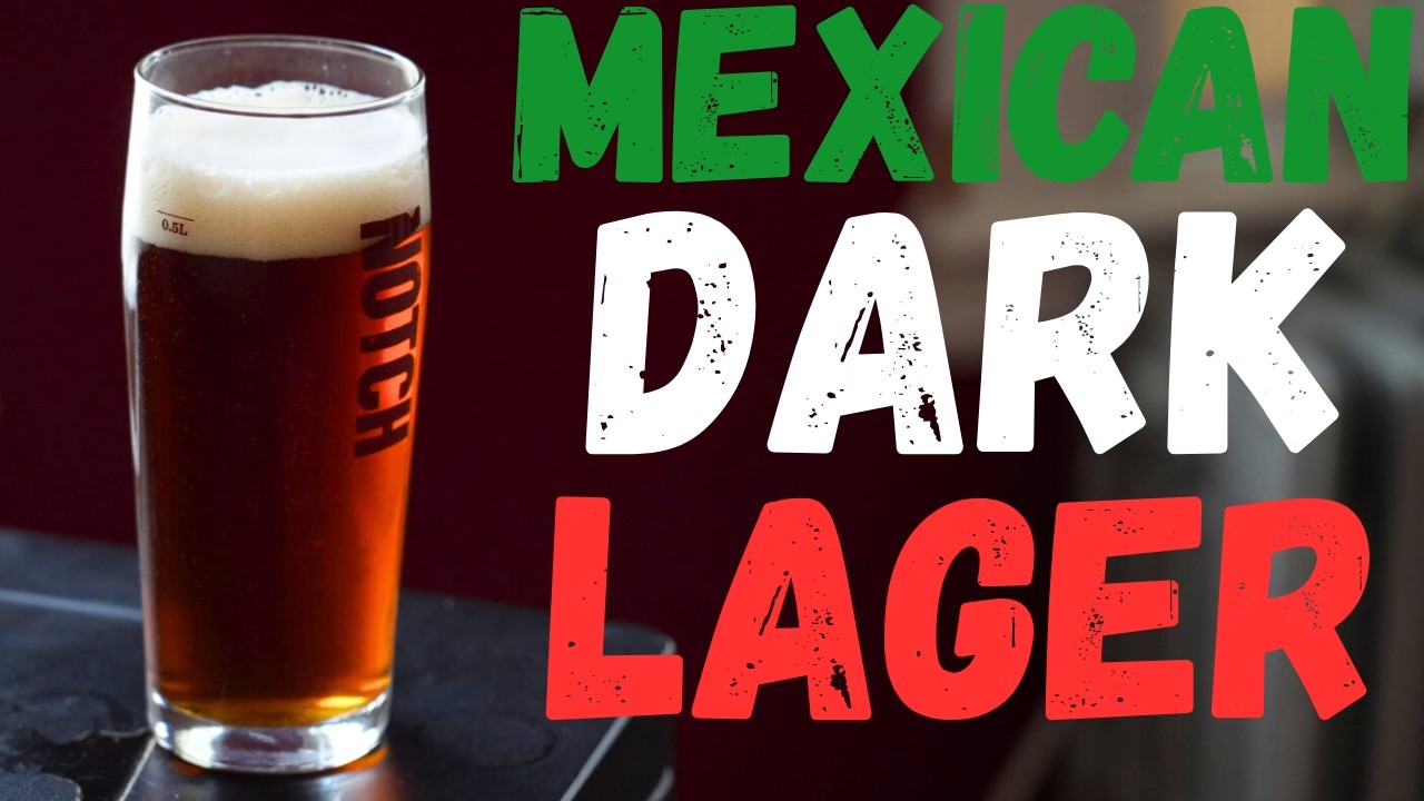 How to Brew a CRUSHABLE DARK MEXICAN LAGER (Step by Step)