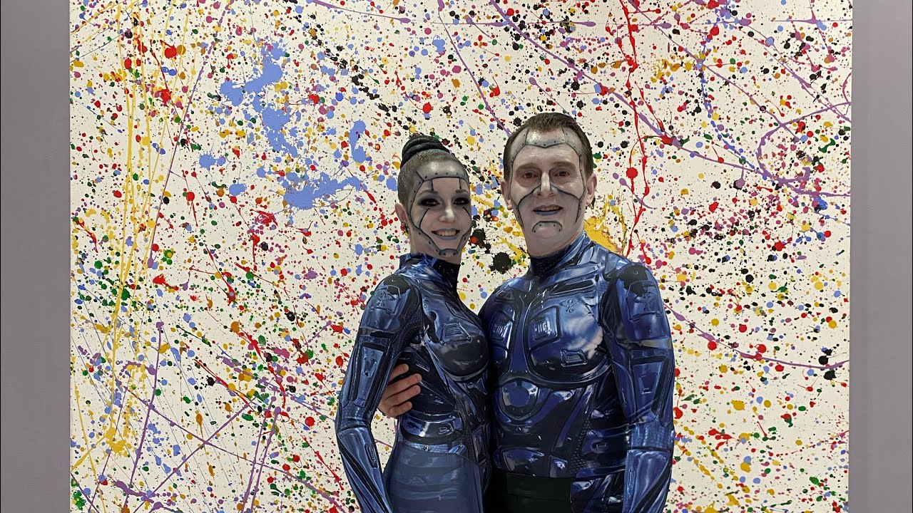 Deutsche Meisterschaft Kür Standard 2023. Katharina Karkowski und Mark Rudi mit der KI