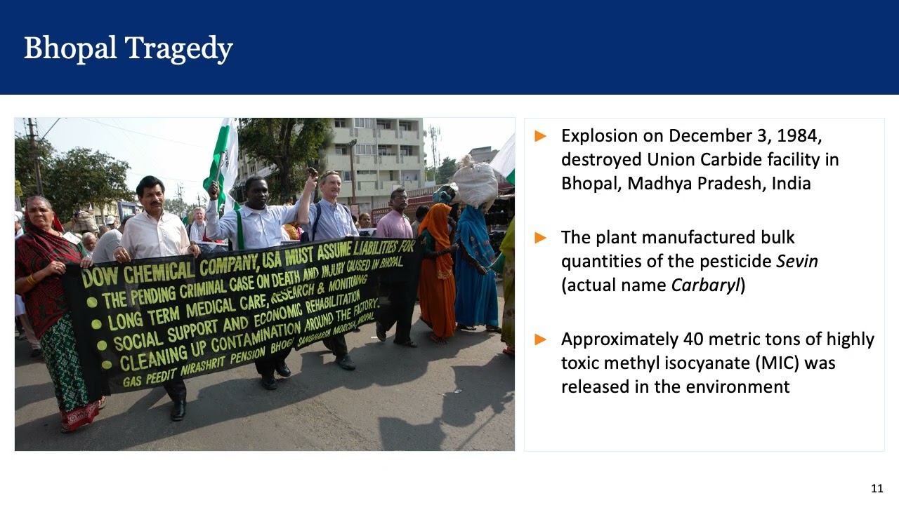 Deliberate Events Involving Chemical Agents: Chronic Outcomes