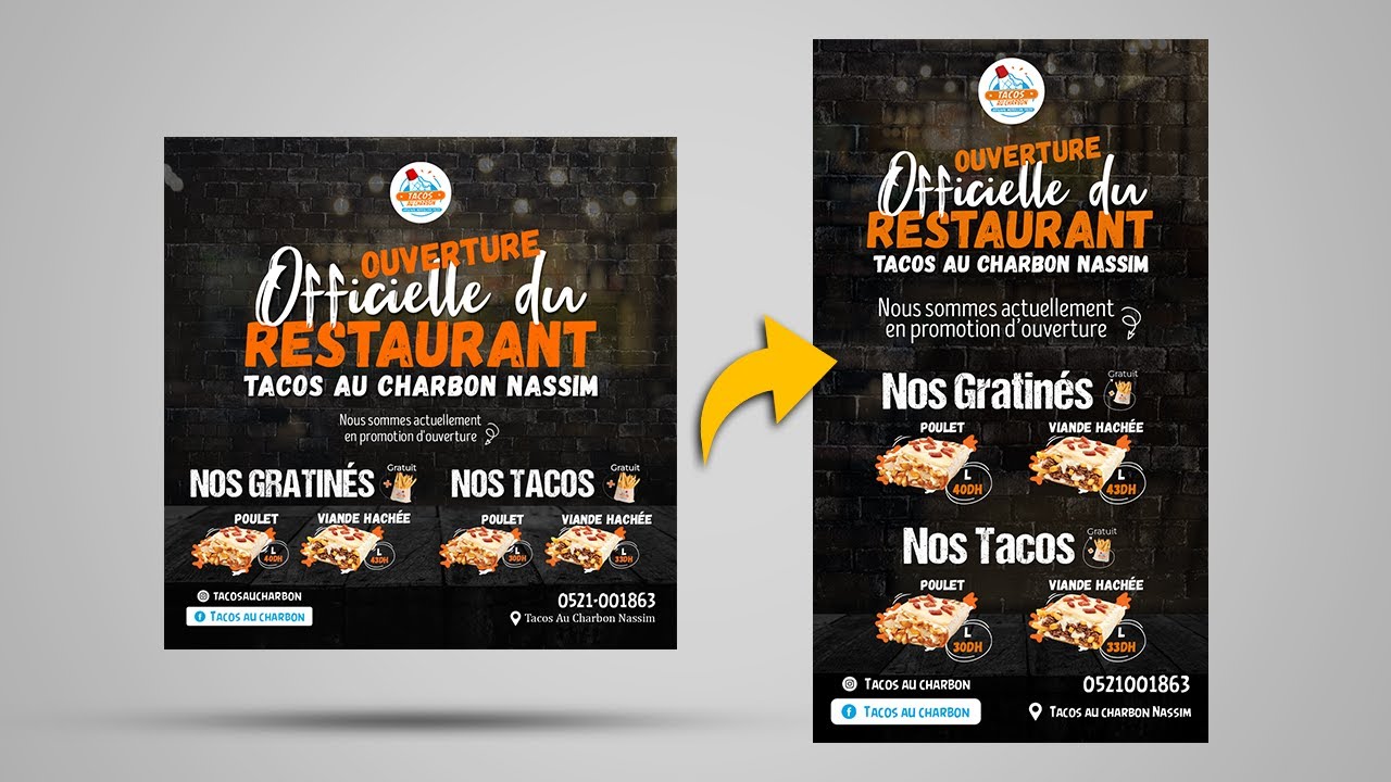 Tuto Photoshop - Comment créer une affiche publicitaire