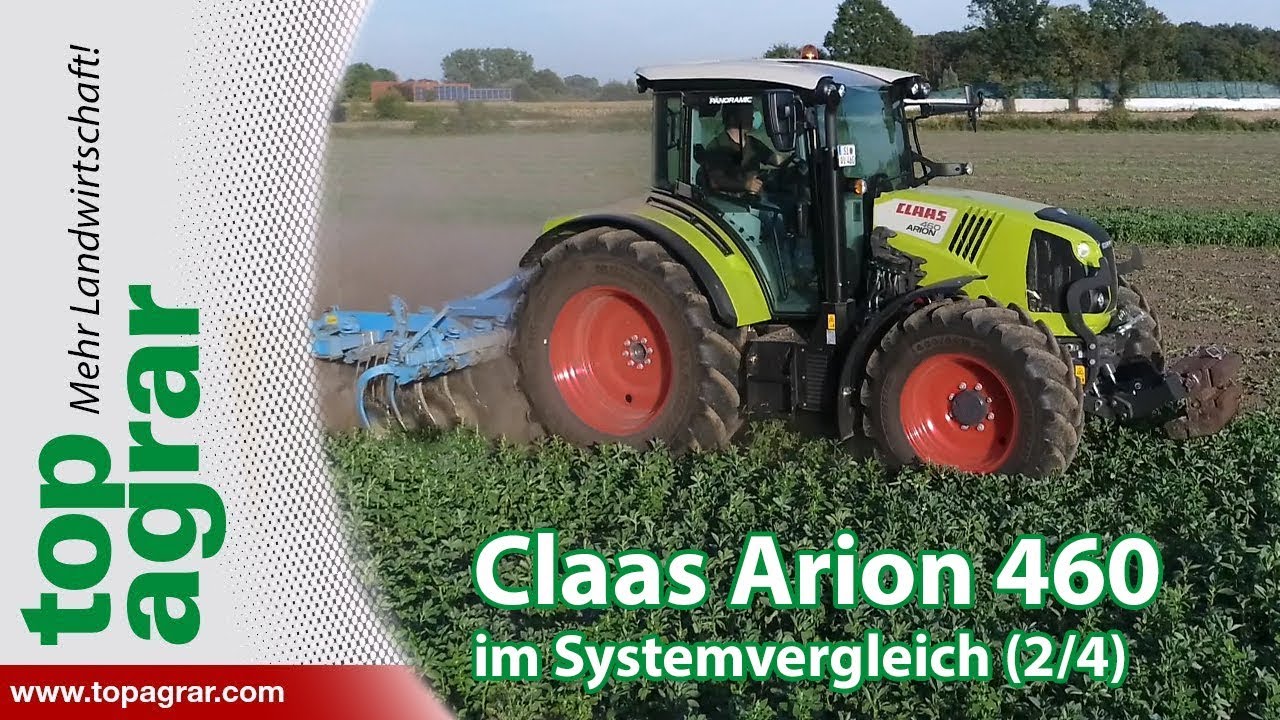 Claas Arion 460 - top agrar Schleppervergleichstest Teil 2/4