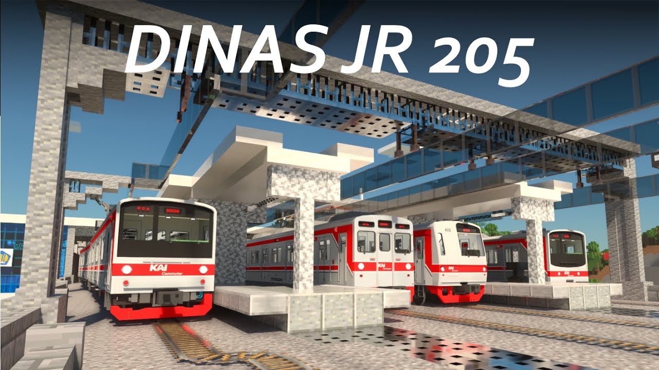 DINAS KRL JR205 BOGOR LINE