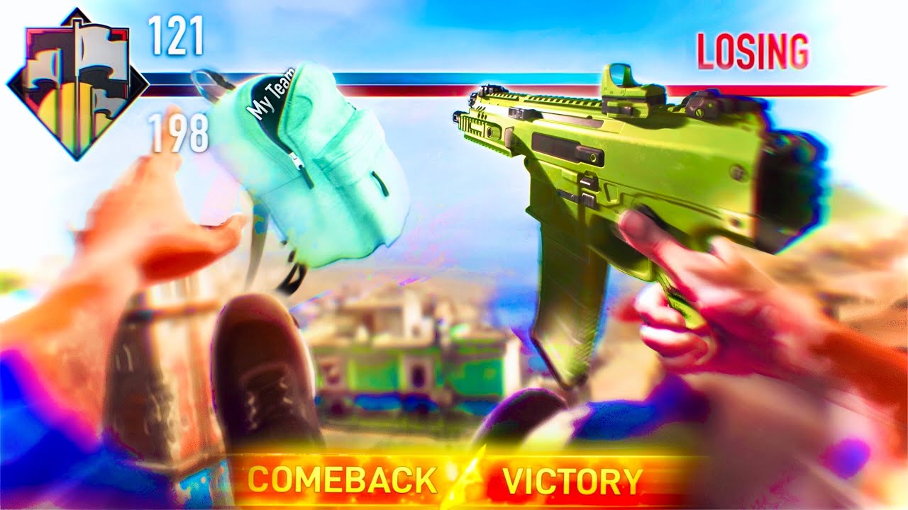 I should NOT have Won this game... Clutch Comeback MW2! (Mini Hemlock Class)